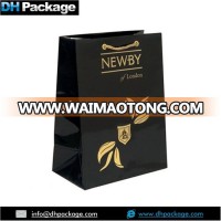 Newby Custom Printed Carrier Bags with eyelets